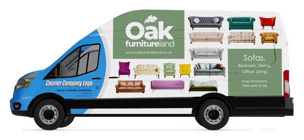 Oak Furniture Land Sofas big left